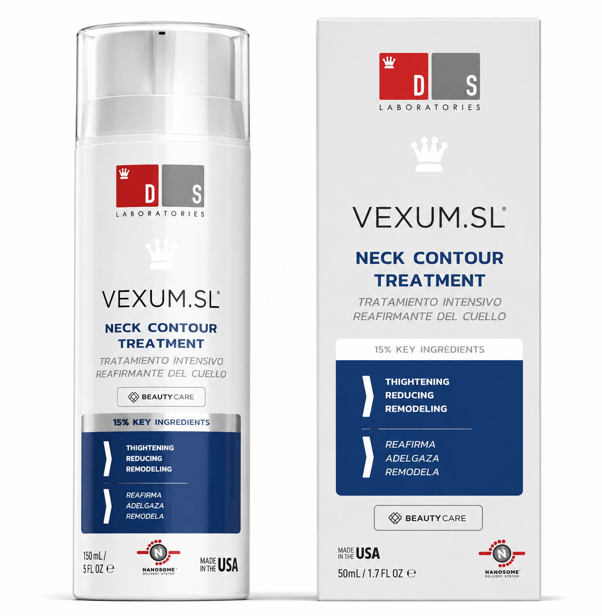 DS Laboratories Vexum Neck Contour–Tratamiento cosmético Intensivo 50ml