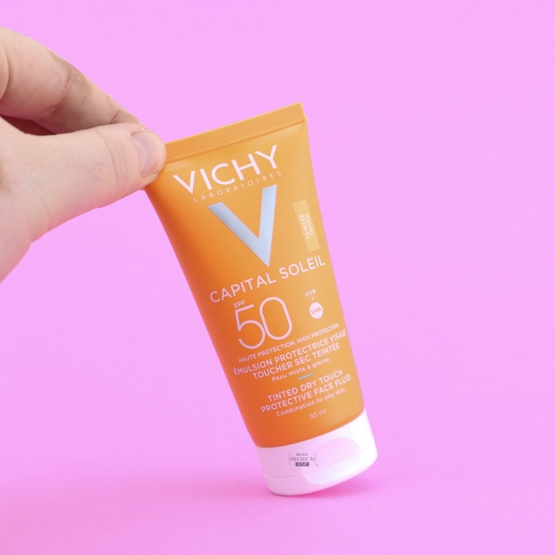 Vichy Capital Soleil BB Emulsion Toucher Sec Teintée SPF 50 - 50ml