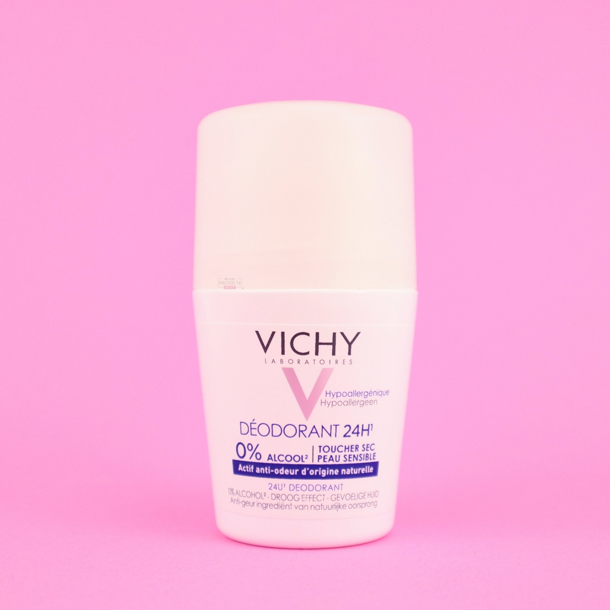Vichy Desodorante 0% Alcohol 24h – Protección Suave y Eficaz para Pieles Sensibles (50ml)