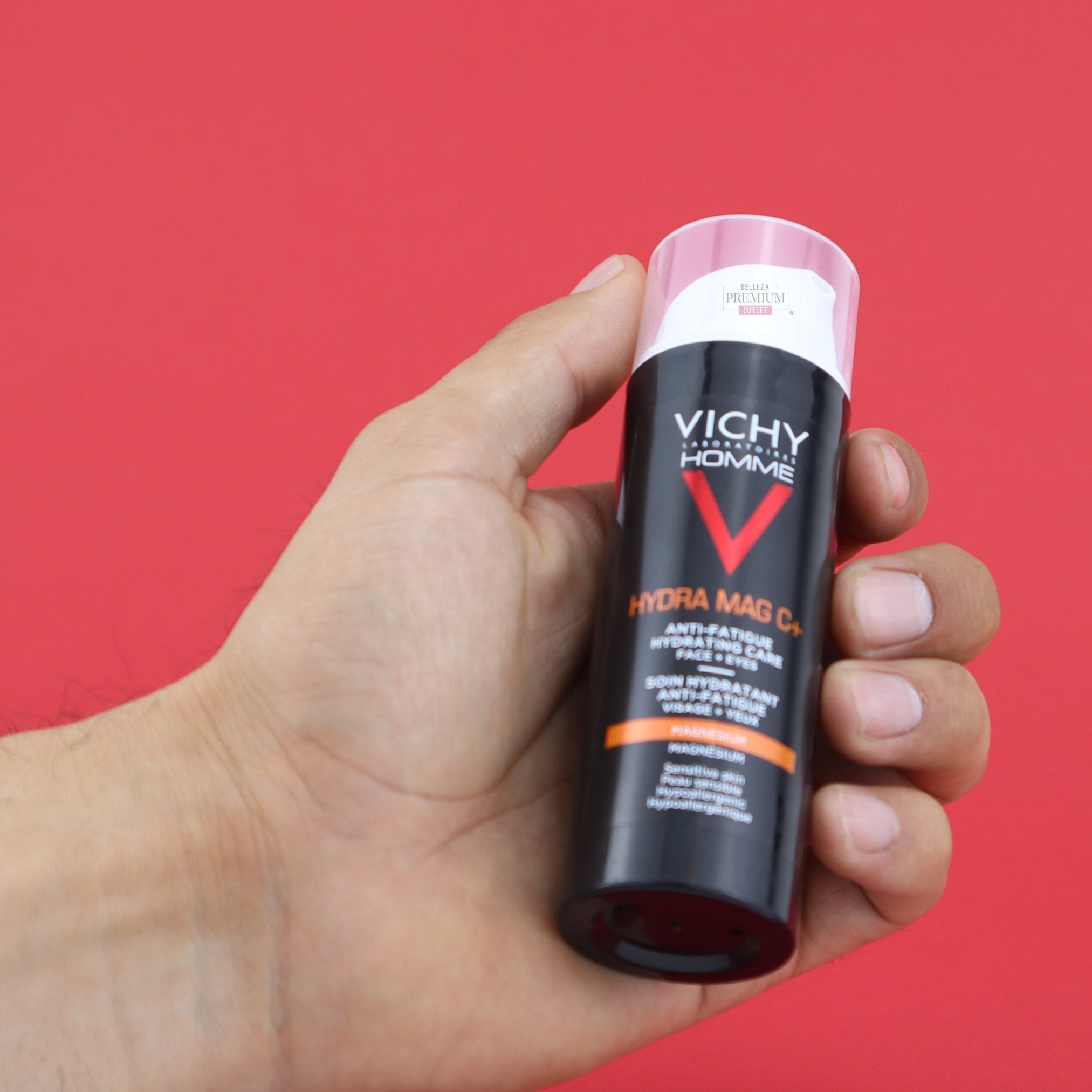 Vichy Homme Hydra Mag C+ Cuidado Hidratante Antifatiga 50ml – Energía e Hidratación para Rostro y Contorno de Ojos
