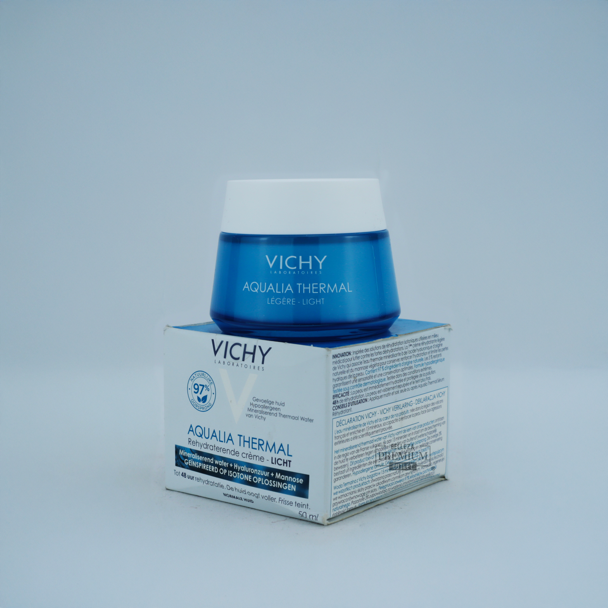 Vichy Aqualia Thermal Crema Hidratante Ligera 50ml – Hidratación Dinámica y Frescura para Piel Normal a Mixta