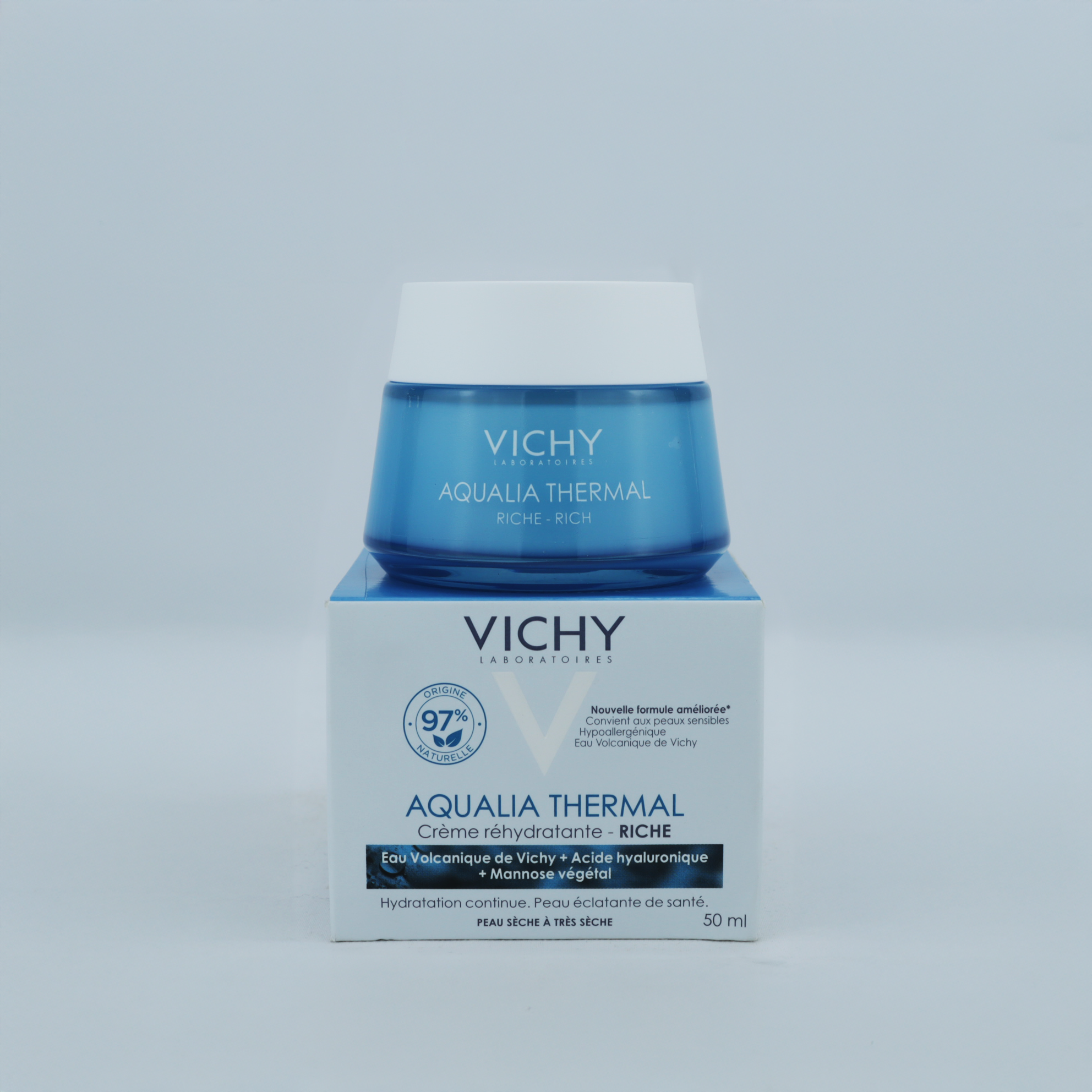 Vichy Aqualia Thermal Rich Cream 50ml – Hidratación Reforzada para Piel Seca y Sensible
