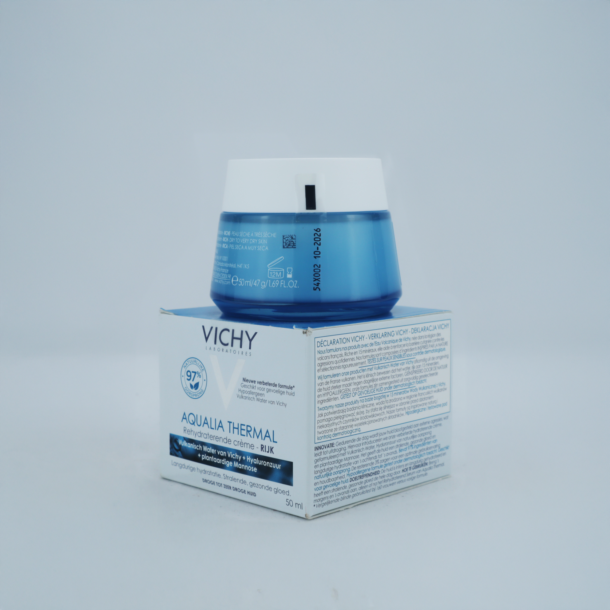 Vichy Aqualia Thermal Rich Cream 50ml – Hidratación Reforzada para Piel Seca y Sensible