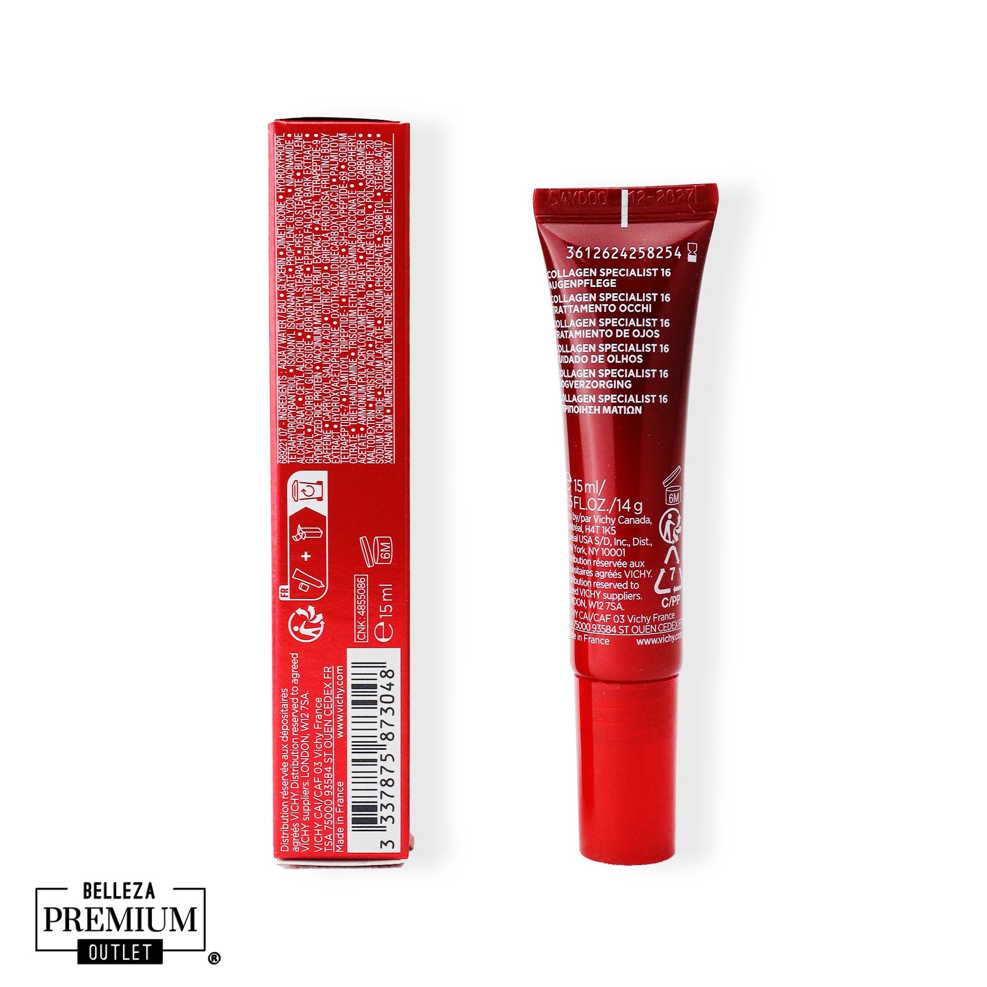 Vichy Liftactiv Collagen Specialist Contorno de Ojos 15 ml