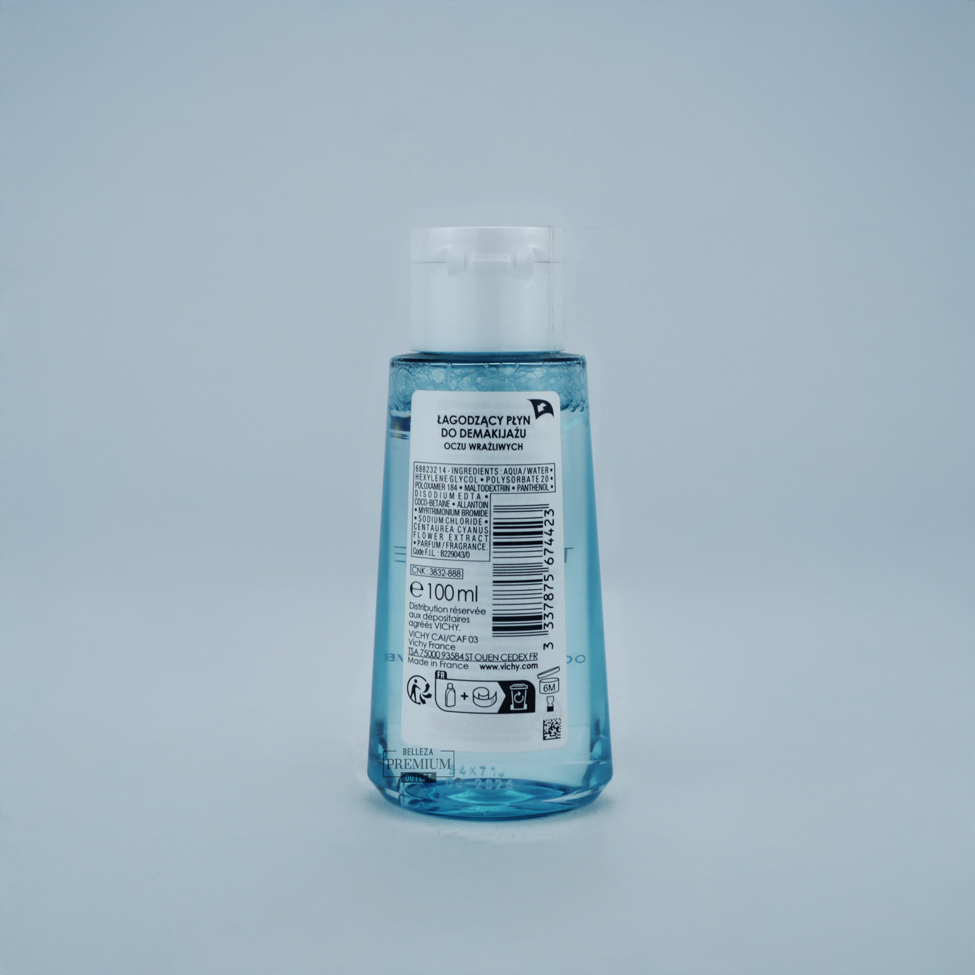 Vichy Pureté Thermale Eye Make-Up Remover 100ml – Desmaquillante Suave para Ojos Sensibles