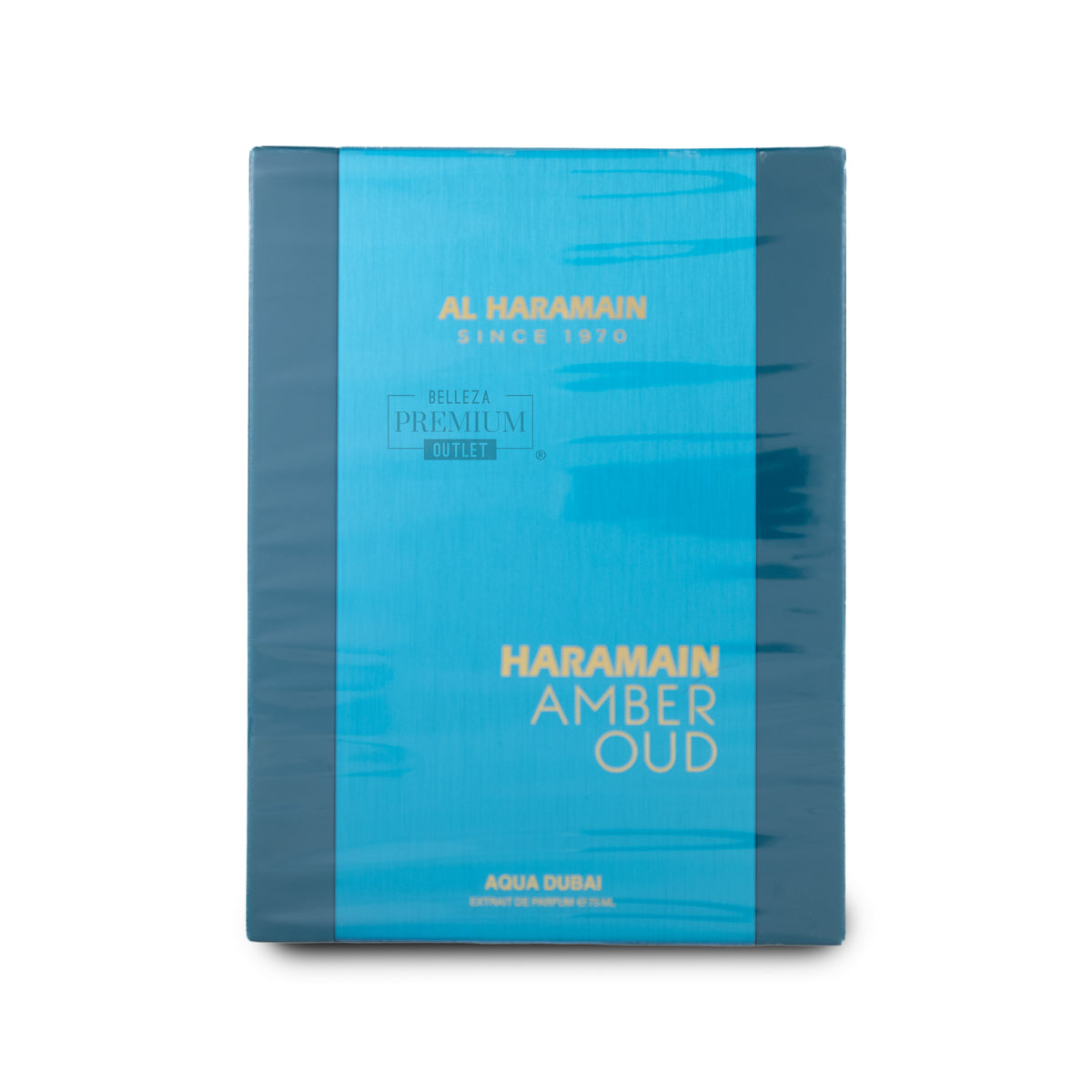 Perfume Al Haramain Amber Oud Aqua Dubai Extrait de Parfum 75ml Unisex – Fragancia Cítrica Aromática de Lujo
