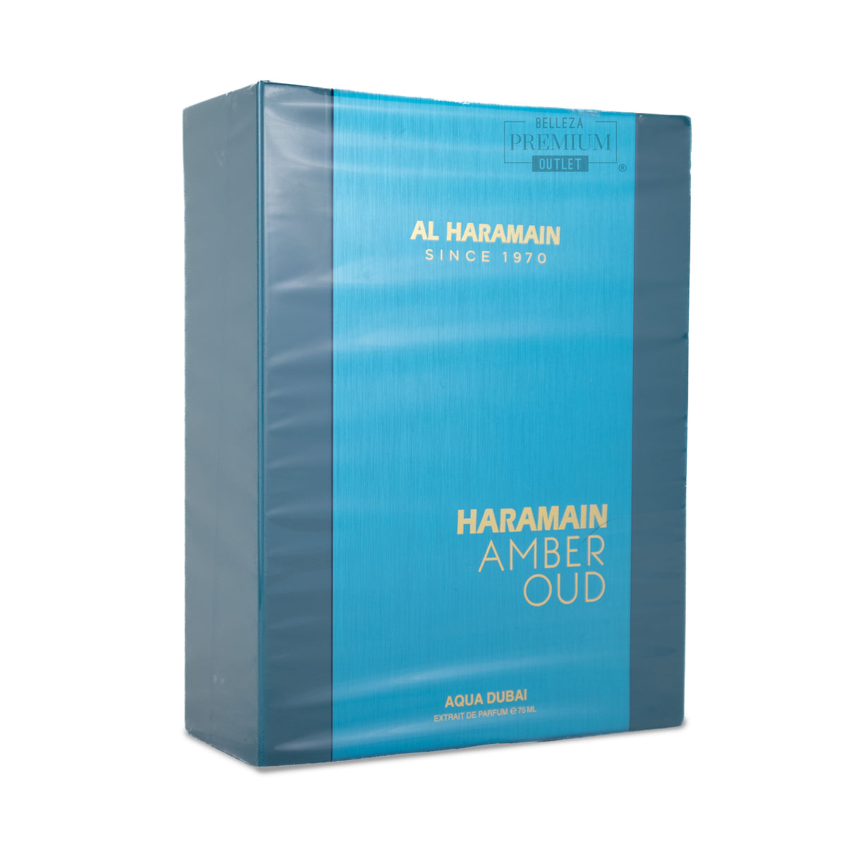 Perfume Al Haramain Amber Oud Aqua Dubai Extrait de Parfum 75ml Unisex – Fragancia Cítrica Aromática de Lujo