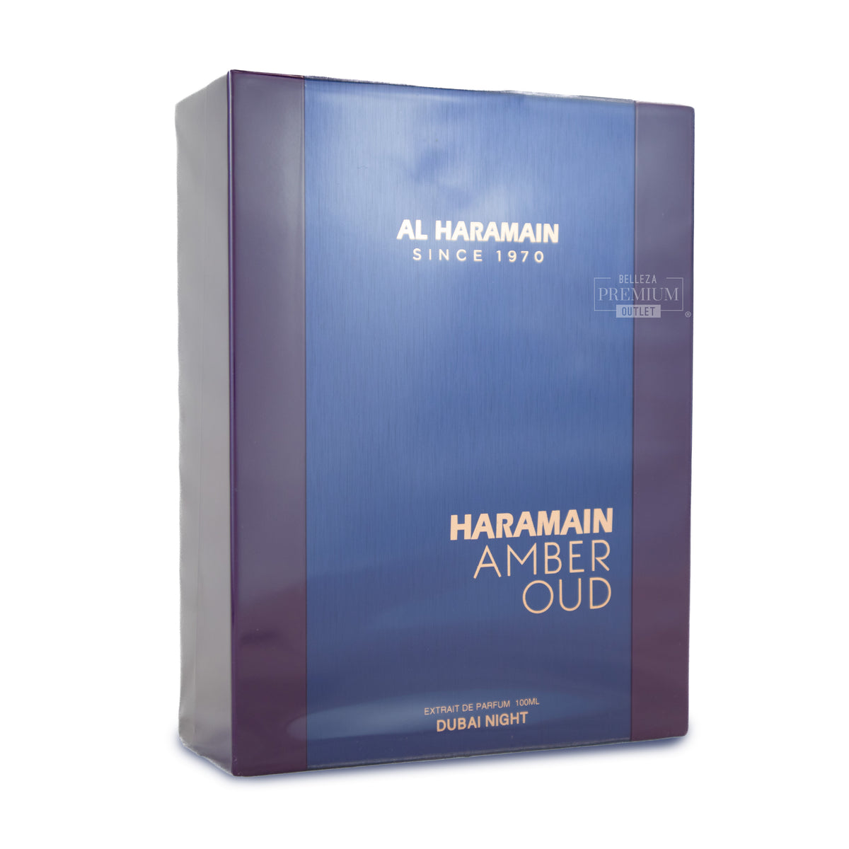 Perfume Al Haramain Amber Oud Dubai Night Extrait de Parfum 100ml Unisex – Fragancia Oriental Dulce de Lujo