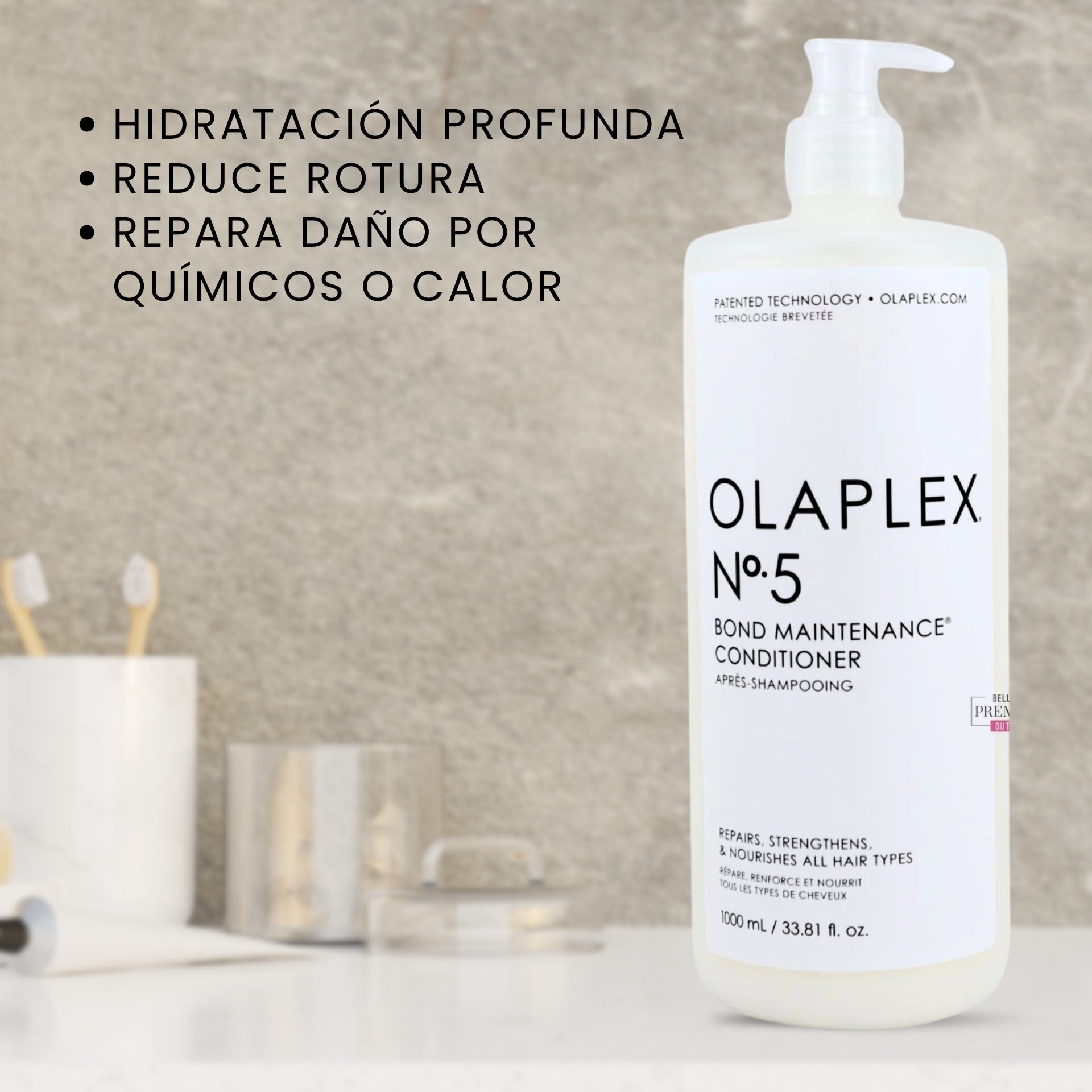 Olaplex No.4 y No.5 1000ml Duo Shampoo y Acondicionador Reparador Profesional