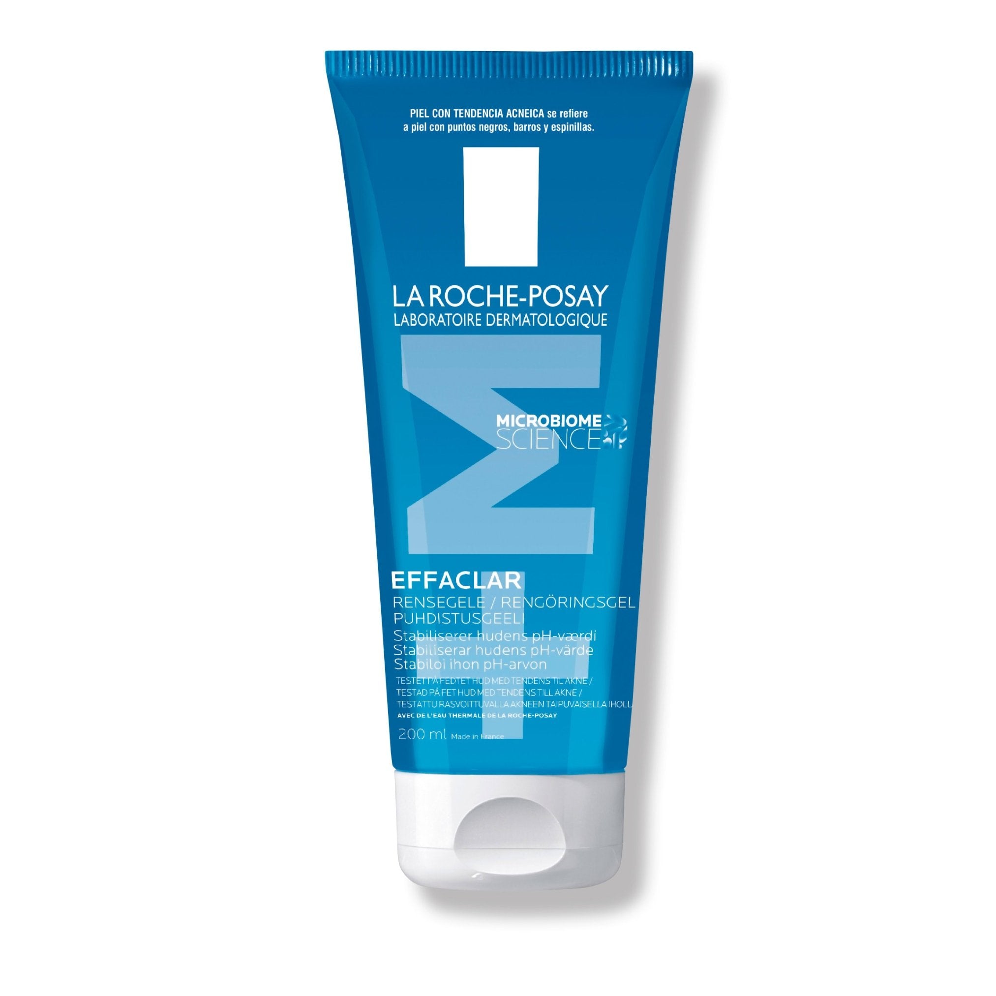 La Roche-Posay Effaclar Gel Limpiador 200ml – Limpieza Suave y Profunda para Piel Grasa y Sensible