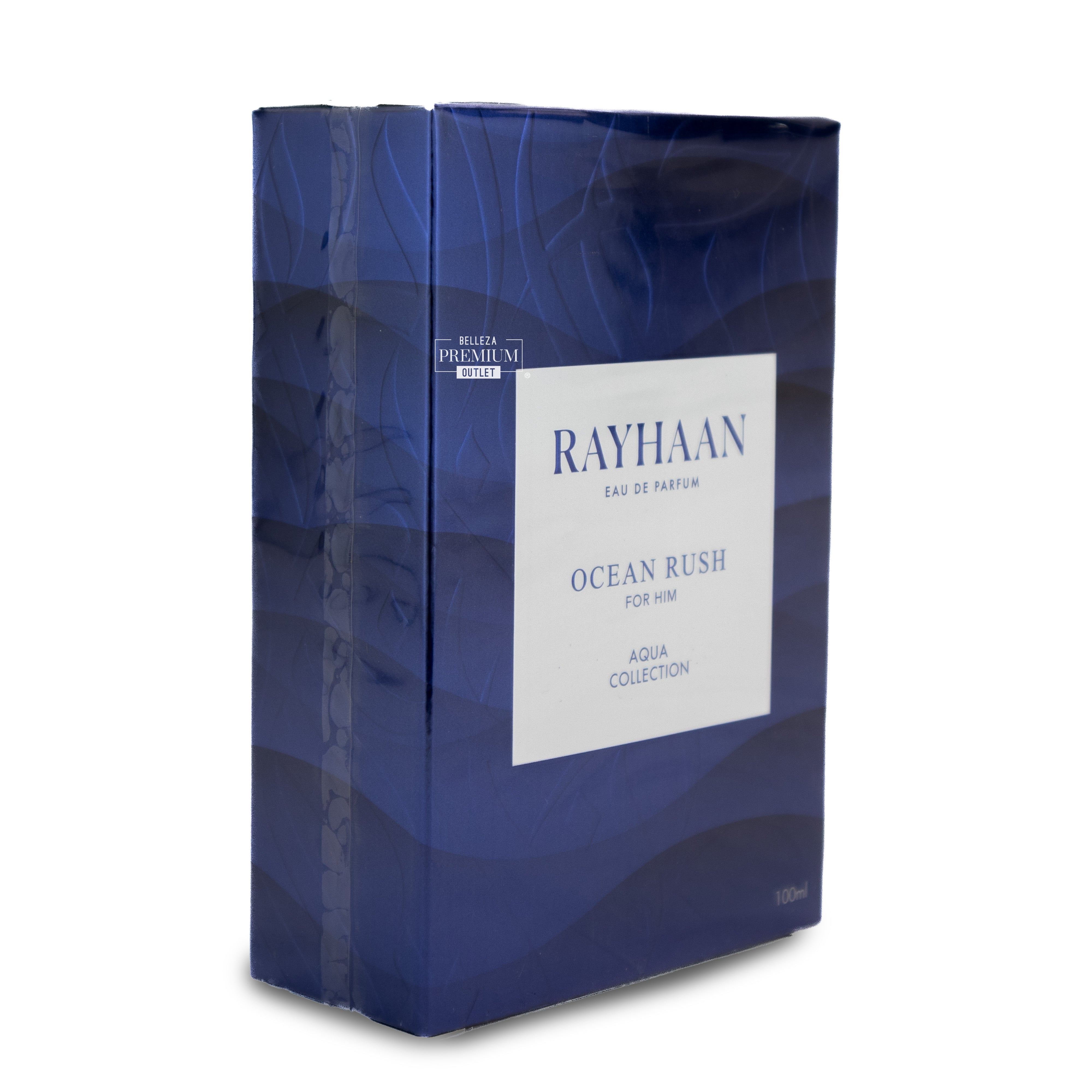 Perfume Rayhaan Ocean Rush EDP 100ml Hombre – Fragancia Marina Fresca y Energizante