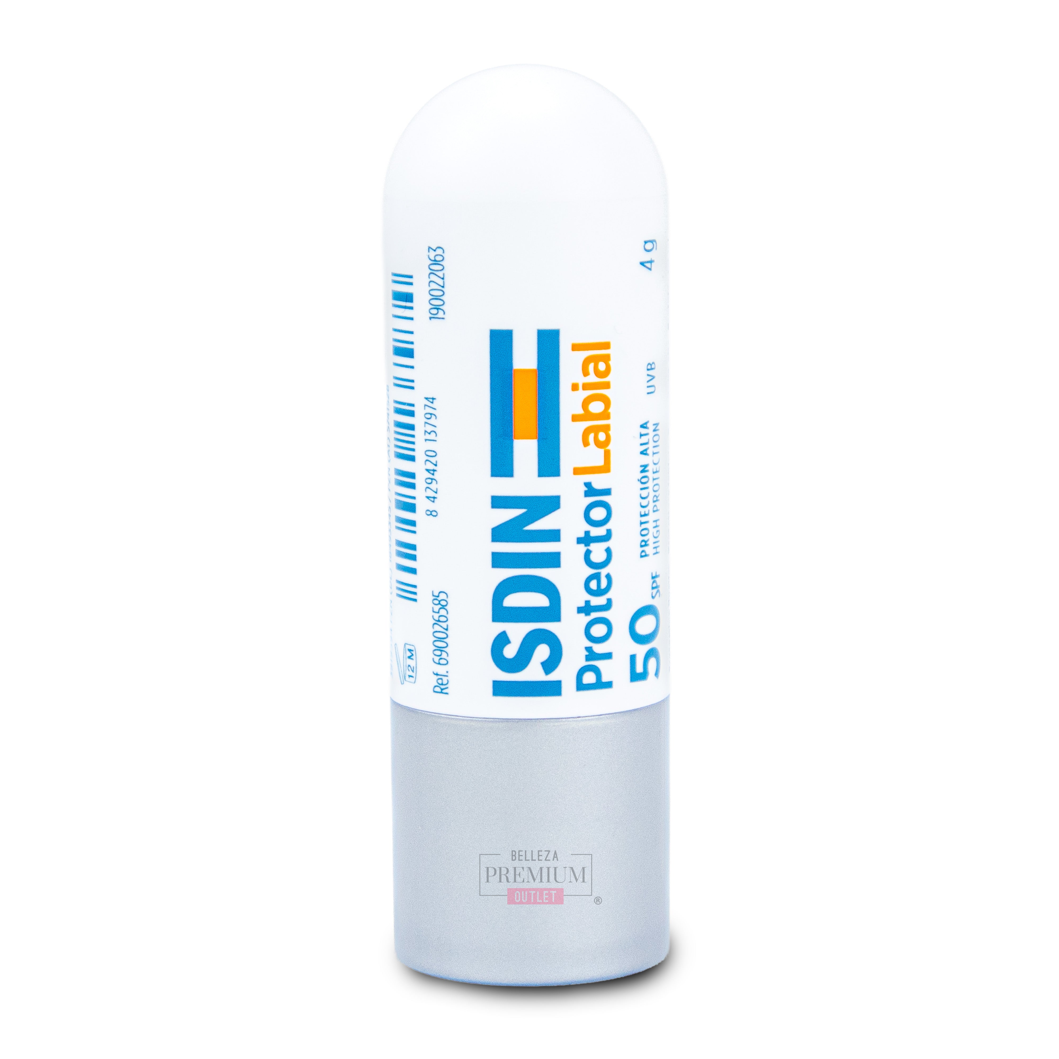 Isdin Protector Labial SPF 50+ 4g – Bálsamo Labial con Alta Protección Solar UVA/UVB