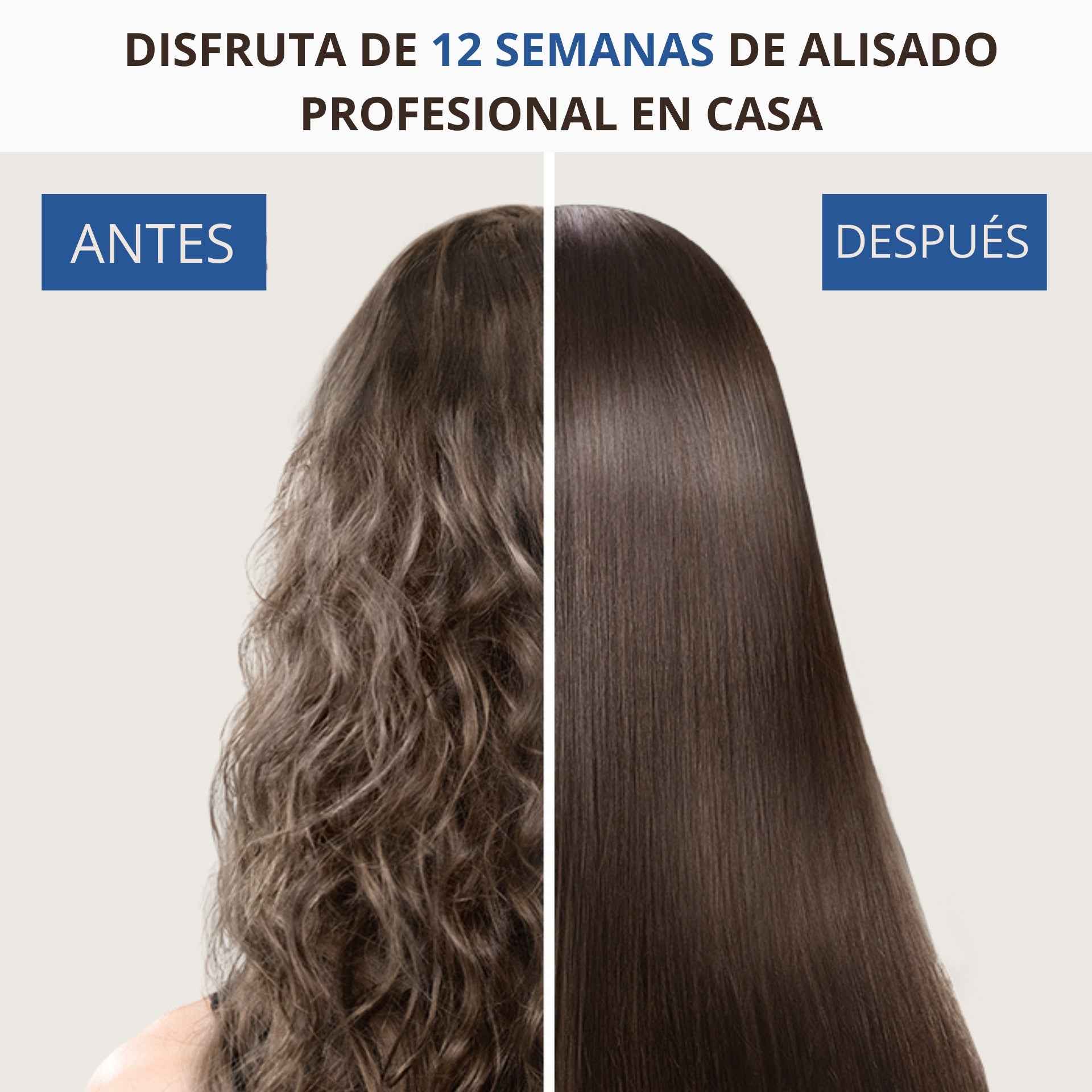 KATIVA Alisado Brasileño Keratina Vegetal Cabello Oscuro 12 Semanas