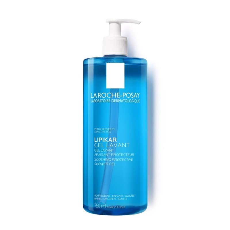 La Roche-Posay Lipikar Gel Lavant 750ml – Limpieza Suave y Protección para Piel Sensible