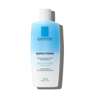 La Roche-Posay Respectissime Waterproof Eye Makeup Remover 125ml – Desmaquillado Suave y Eficaz para Ojos Sensibles