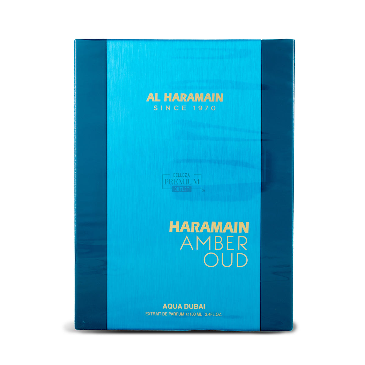 Perfume Al Haramain Amber Oud Aqua Dubai Extrait 100ml Unisex – Fragancia Cítrica Aromática de Lujo