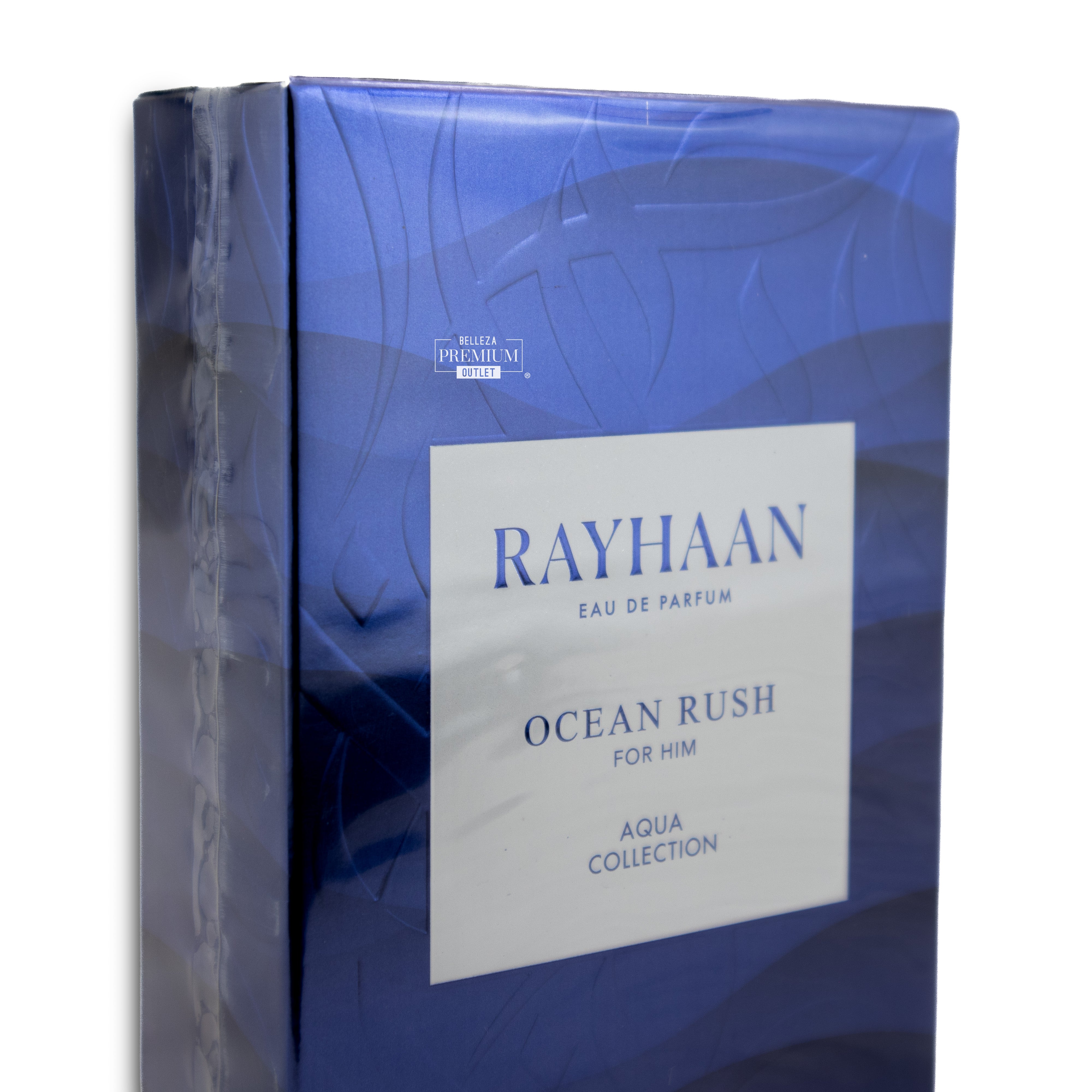 Perfume Rayhaan Ocean Rush EDP 100ml Hombre – Fragancia Marina Fresca y Energizante