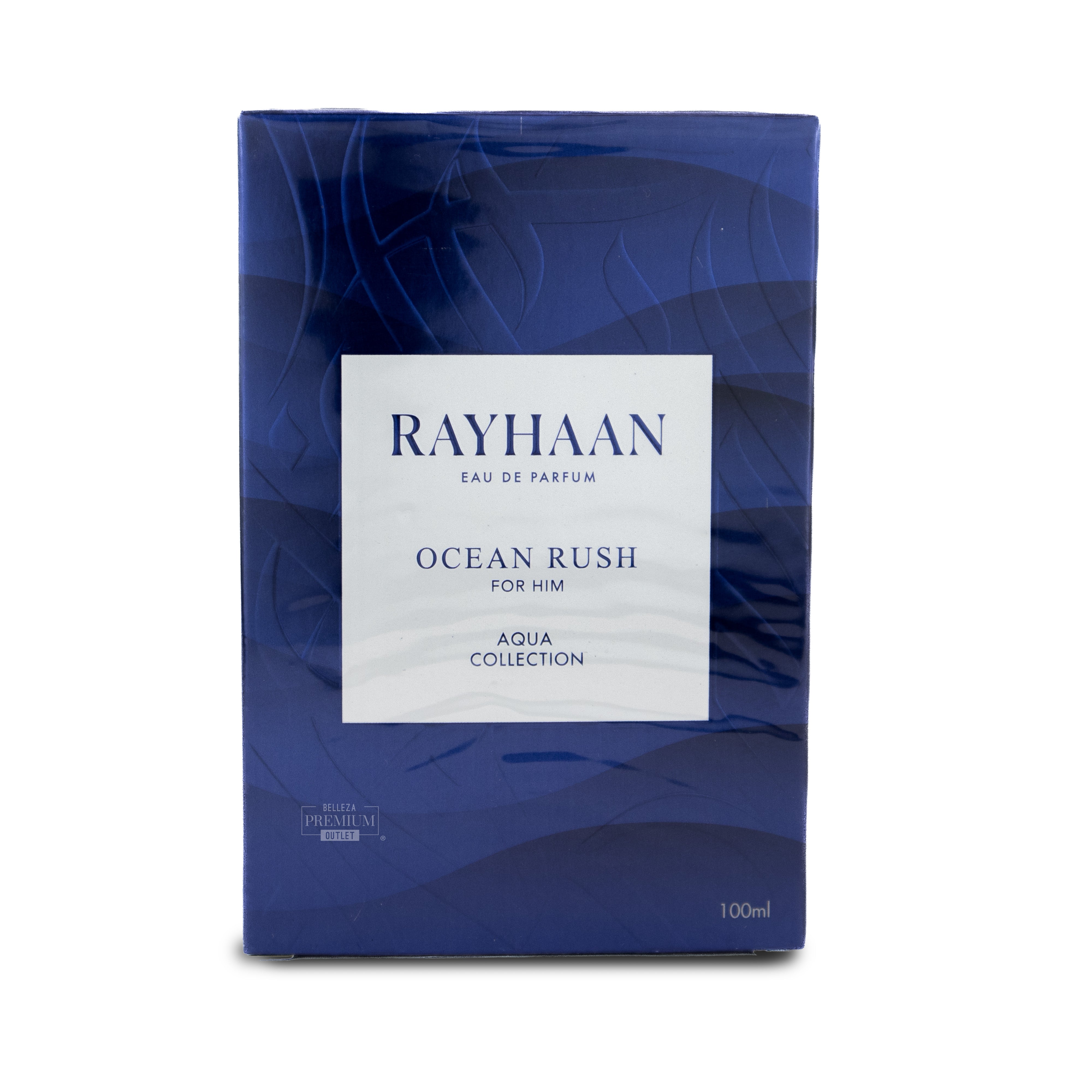 Perfume Rayhaan Ocean Rush EDP 100ml Hombre – Fragancia Marina Fresca y Energizante