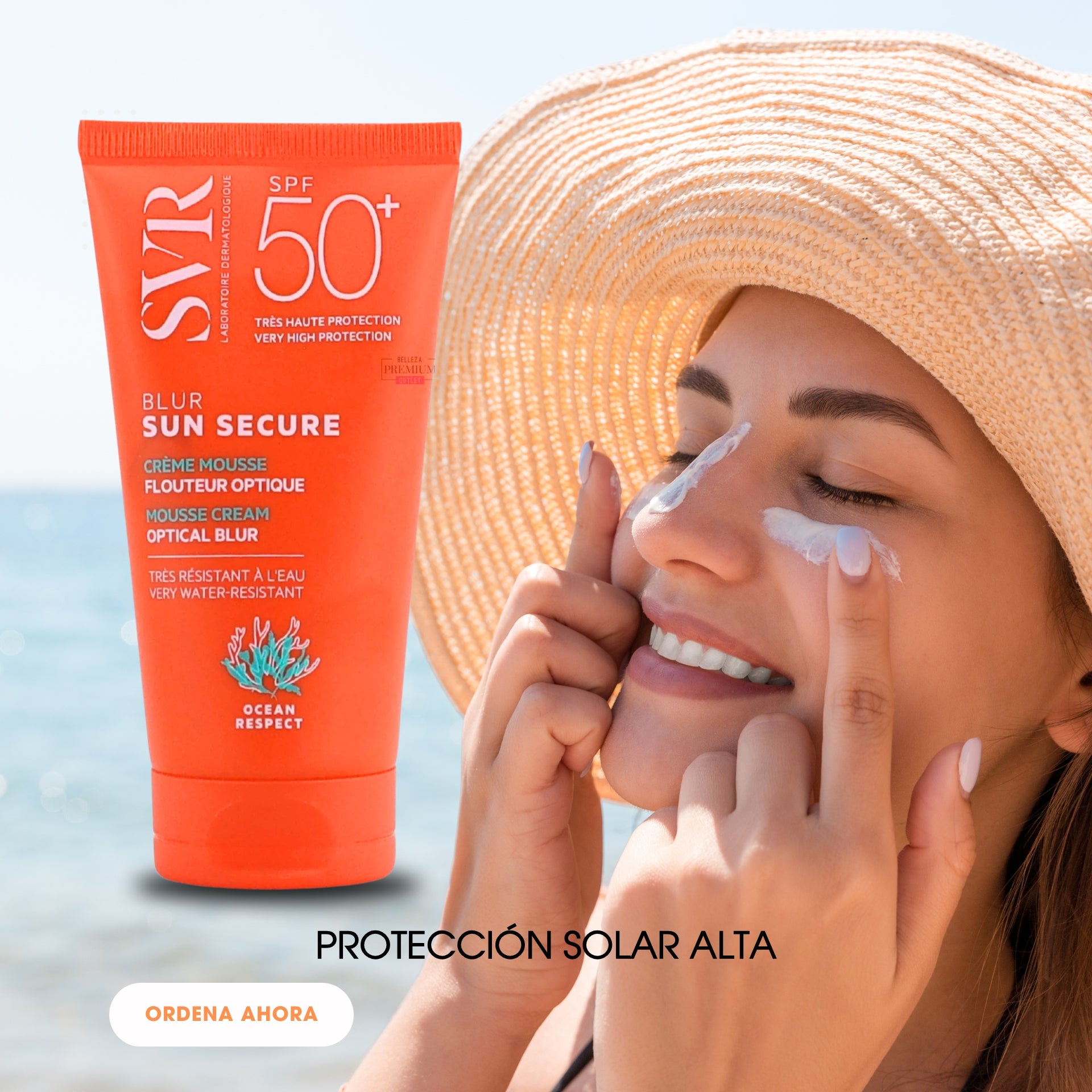 SVR Sun Secure Blur SPF50 Pack de 2 Protector Solar Efecto Primer | Bloqueador Solar