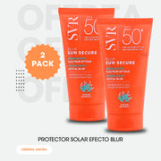 SVR Sun Secure Blur SPF50 Pack de 2 Protector Solar Efecto Primer | Bloqueador Solar