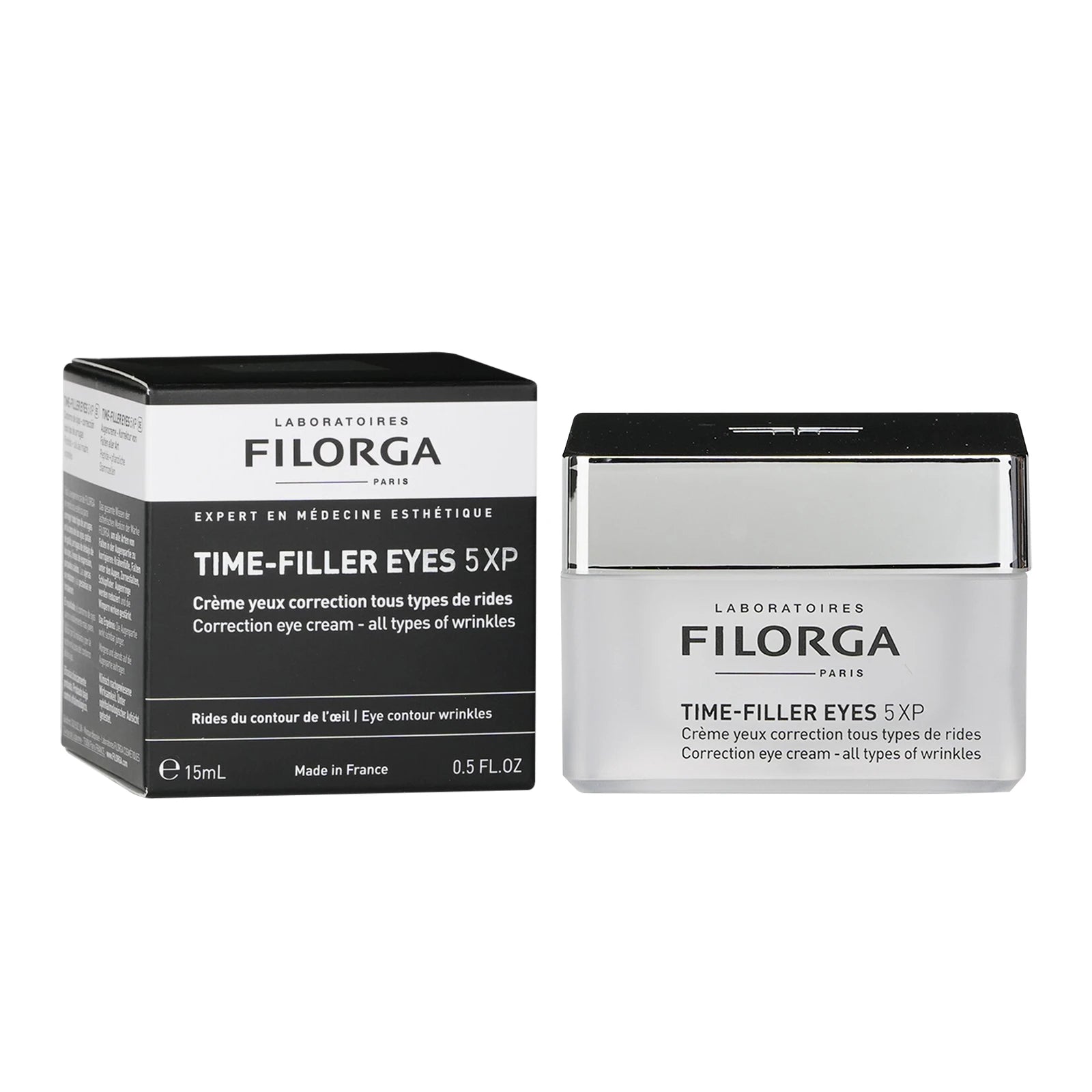 Filorga Time-Filler Eyes 5XP  15ml: El Contorno Esencial para una Mirada Radiante y de Belleza Natural – Descúbrelo en tu Tienda Confiable de Belleza