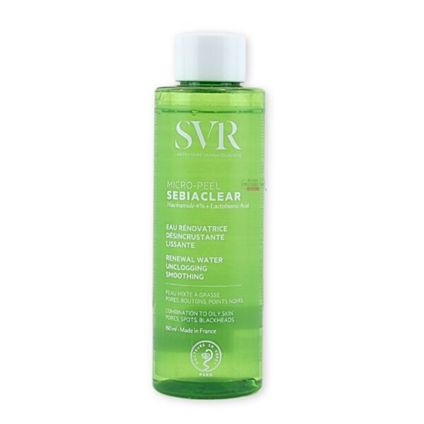 SVR Sebiaclear Micro-Peel 150 ml: Majestuoso Exfoliante de Alta Potencia