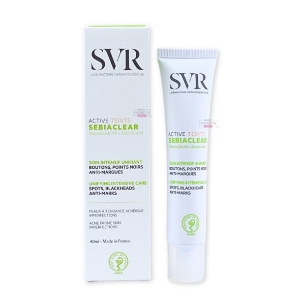 SVR Sebiaclear Active Teinte 40 ml: El Revolucionario Maquillaje con Tratamiento