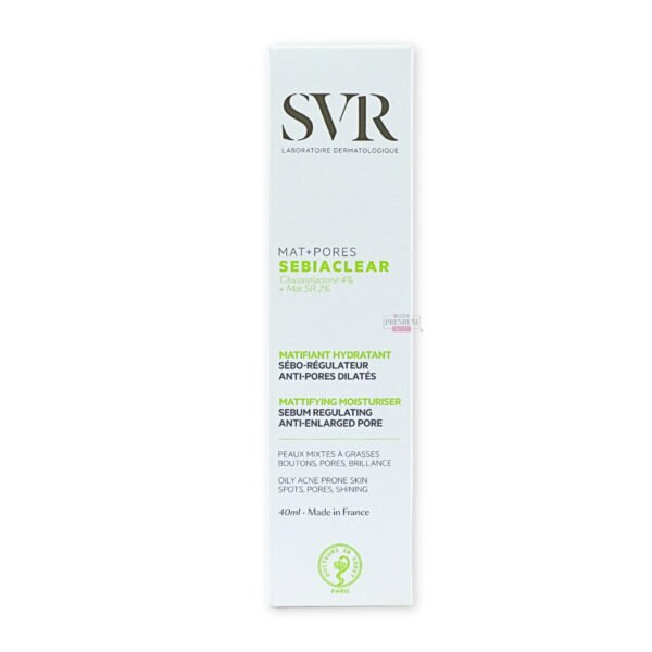 SVR Sebiaclear Crème Mat+Pores 40 ml: El Poder del Control Total