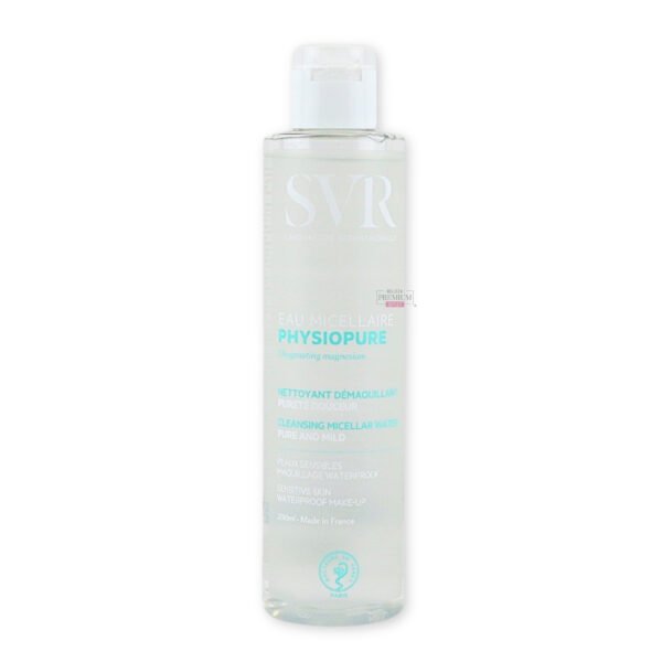 SVR Physiopure EAU Micellaire 200 ml: Limpieza Revitalizante y Suave