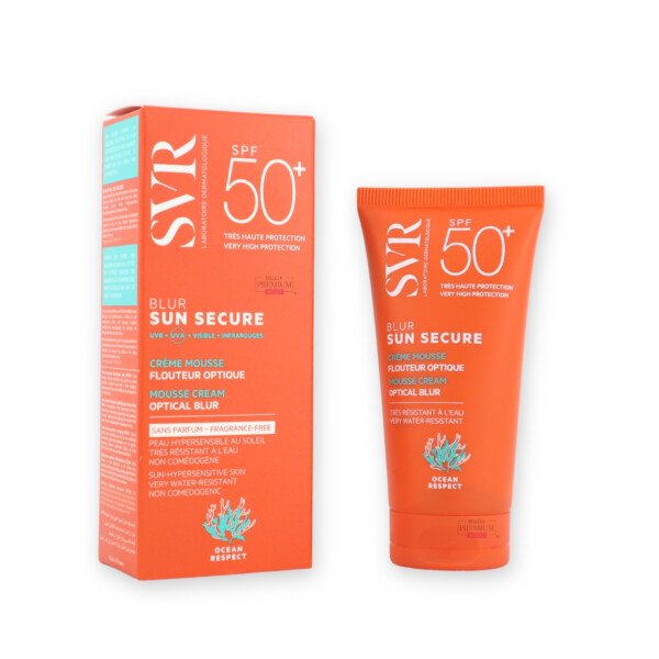 SVR Sun Secure Blur SPF50+ Sans Parfum: Asombroso Cuidado Solar en Tamaño Perfecto de 50ML