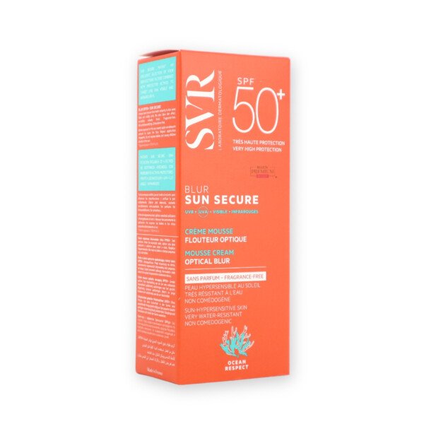 SVR Sun Secure Blur SPF50+ Sans Parfum: Asombroso Cuidado Solar en Tamaño Perfecto de 50ML