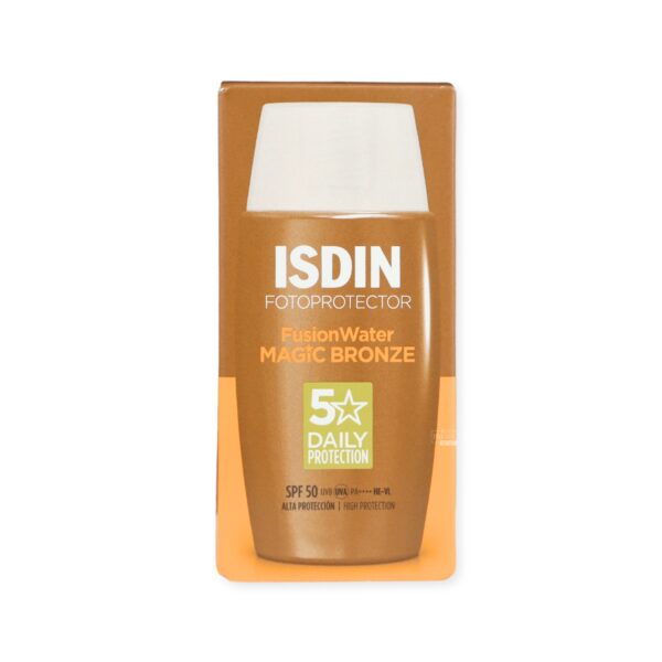 ISDIN Fusion Water Color Bronze SPF 50+: El Poderoso Protector Solar con Toque de Bronce