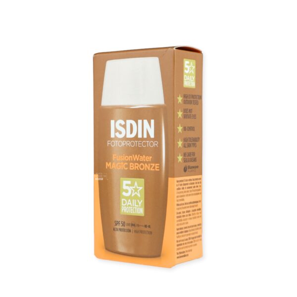 ISDIN Fusion Water Color Bronze SPF 50+: El Poderoso Protector Solar con Toque de Bronce