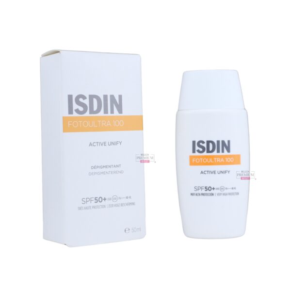 ISDIN FotoUltra Active Unify Fusion SPF 50+ 50ml: La Protección Solar Sensacional para una Piel Uniforme y Radiante