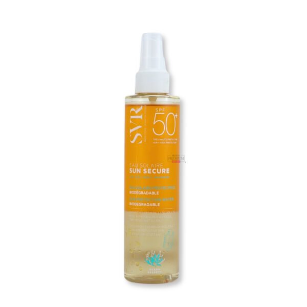 SVR Sun Secure Eau Solaire SPF50+ 200ml: Protección Solar Deliciosa para una Piel Radiante