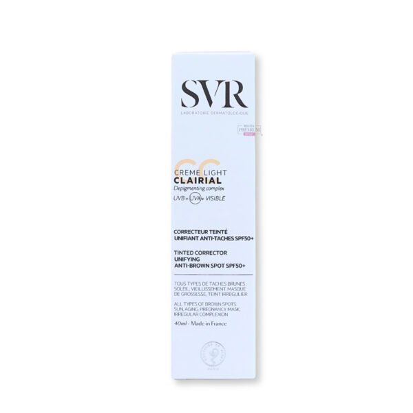 SVR Clairial CC SPF50+ Light 40ml: El Poderoso Protector de tu Piel