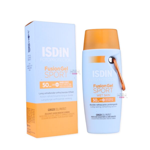 ISDIN Fusion Gel Sport Wet Skin SPF 50 100ml: Fabuloso Protección Solar para la Piel Activa