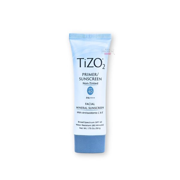 TiZO 2 Primer/Sunscreen Sin Color SPF 40 PA++++ 50g: El Protector Solar Ingenioso que Prepara y Protege tu Piel con Eficiencia