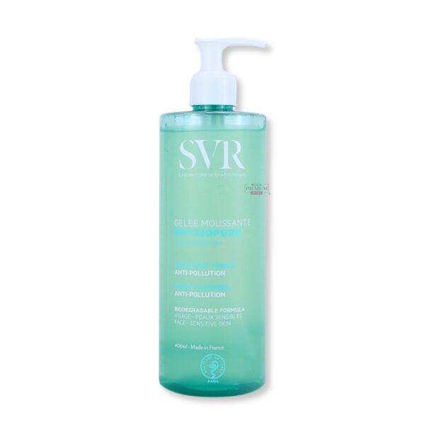 SVR Physiopure Gelée Mousse 400ml: La Limpieza Eficaz para una Piel Radiante y Purificada