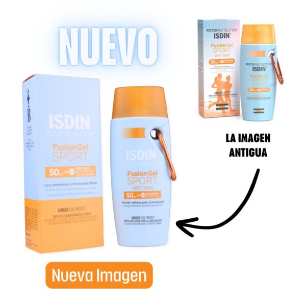 ISDIN Fusion Gel Sport Wet Skin SPF 50 100ml: Fabuloso Protección Solar para la Piel Activa