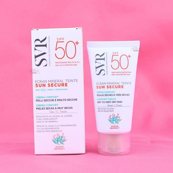 SVR Sun Secure Ecran Mineral Teinte Pieles Secas a Muy Secas 60gr: Majestuoso Cuidado Solar que Nutre y Protege