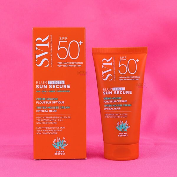 SVR Sun Secure Blur Teinte Beige Rose SPF50+ 50ml: Sensacional Protección y Belleza en Cada Aplicación