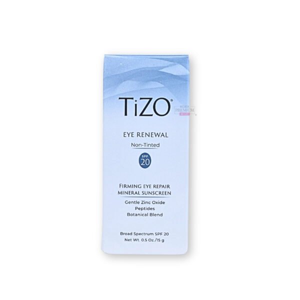 TiZO Eye Renewal Sin Color SPF 20 15g: Valioso Tratamiento para la Protección y Renovación de la Delicada Zona de los Ojos