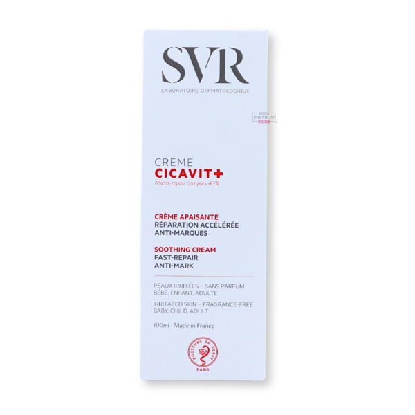 SVR Cicavit+ Crème 100ml: La Crema Irremplazable para una Piel Restaurada y Renovada