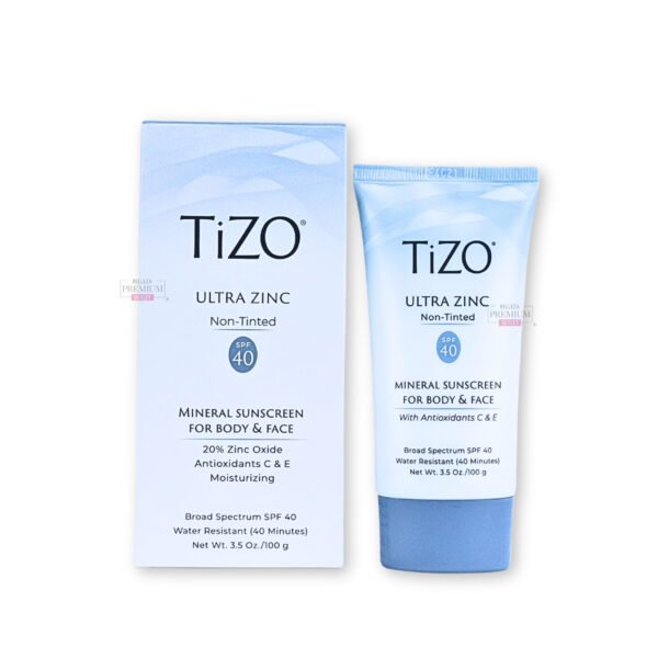 TiZO Ultra Zinc Sin Color SPF 40 100g: Prestigioso Protector Solar para una Protección Avanzada y Piel Impecable