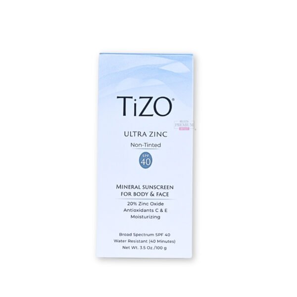 TiZO Ultra Zinc Sin Color SPF 40 100g: Prestigioso Protector Solar para una Protección Avanzada y Piel Impecable