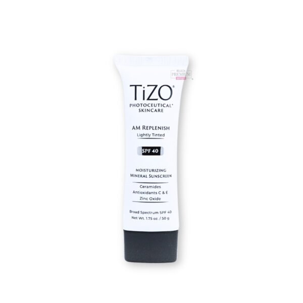 TiZO Photoceutical Skincare AM Replenish SPF 40 Ligeramente Tintado 50g: El Protector Solar Perfecto para una Protección y Tonificación Diaria