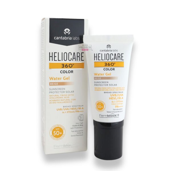 Heliocare 360 Water Gel Beige SPF50+ 50ml: El asombroso protector solar que se adapta a todos los tipos de piel