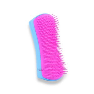 Tangle Teezer Pet Teezer DeShedding Blue/Pink: El cepillo eficaz para eliminar exceso de pelo en mascotas.