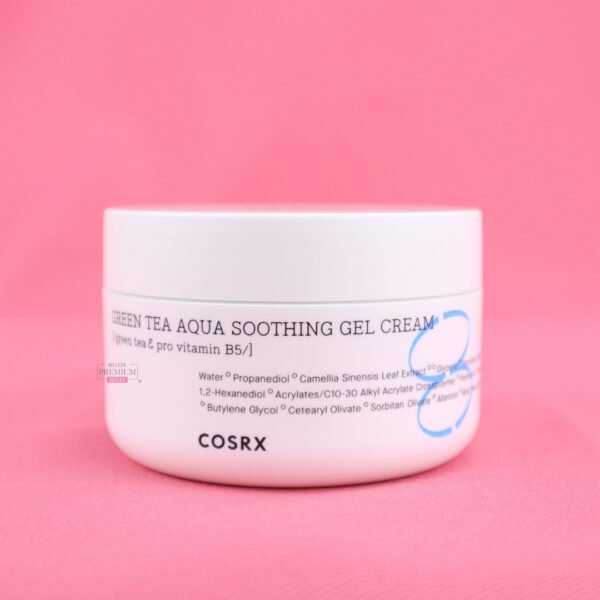 CosRX Hydrium Green Tea Aqua Soothing Gel Cream 50g: Majestuosa Crema para una Hidratación y Calmante Suprema